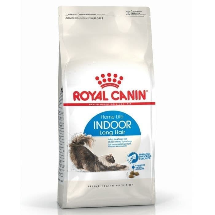 Jual ROYAL CANIN INDOOR LONG HAIR 4KG FRESHPACKMAKANAN KUCING ROYAL