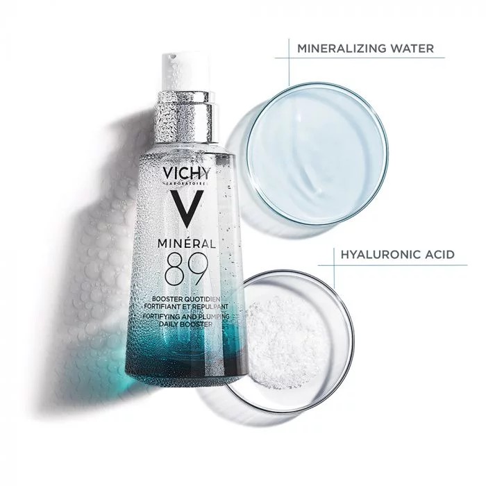 Jual Vichy Mineral 89 Hyaluronic Acid Booster 50 Ml And 75 Ml. Made In France. | Shopee Indonesia