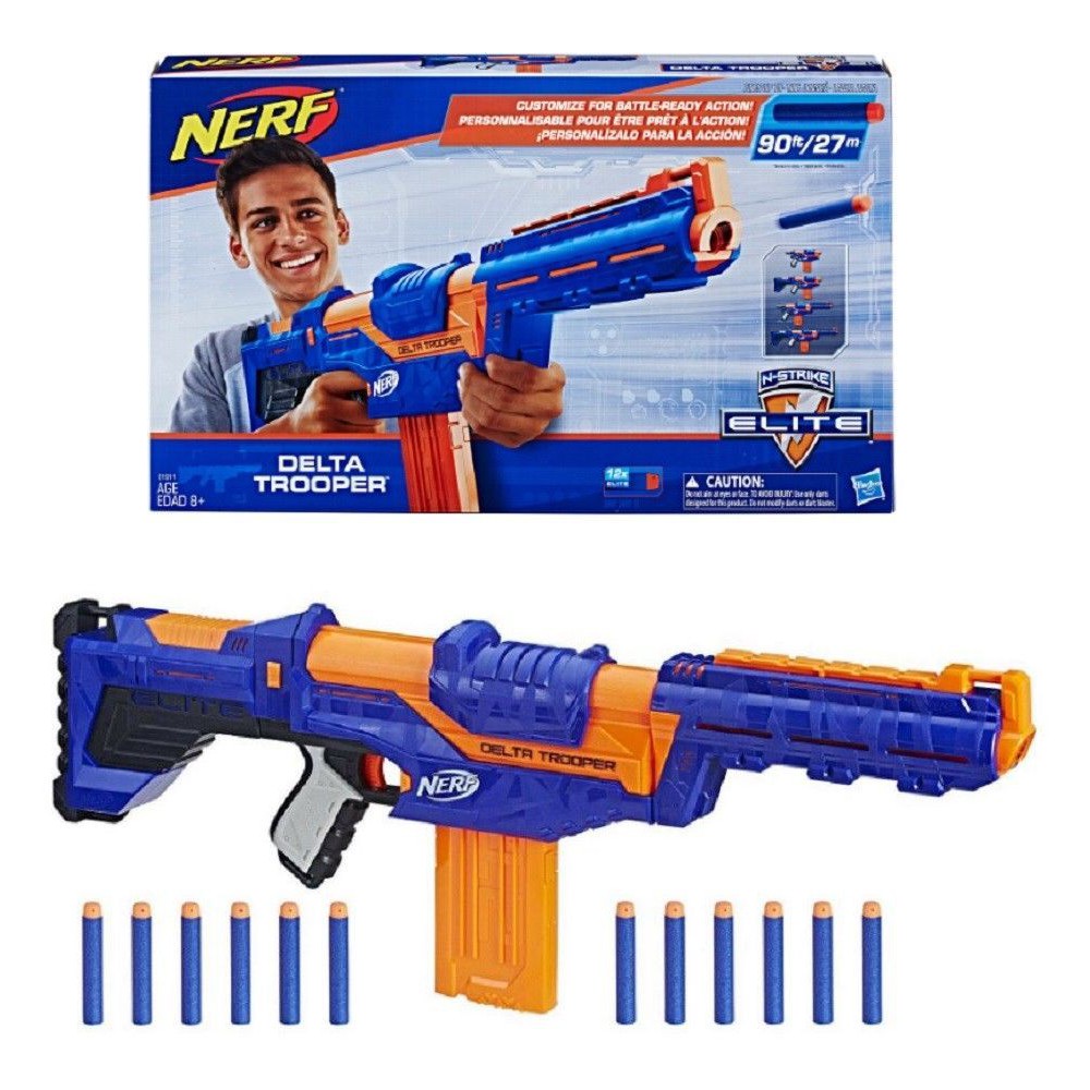 Jual Mainan Anak Nerf Delta Trooper 4 In 1 Mainan Tembak-Tembakan Pistol Mainan Nerf Mainan Anak Murah | Shopee Indonesia