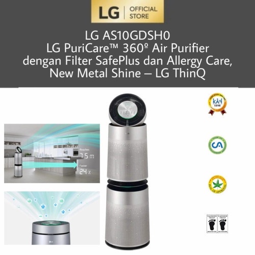 Lg Puricare 360 Air Purifier Harga Dekat Sini