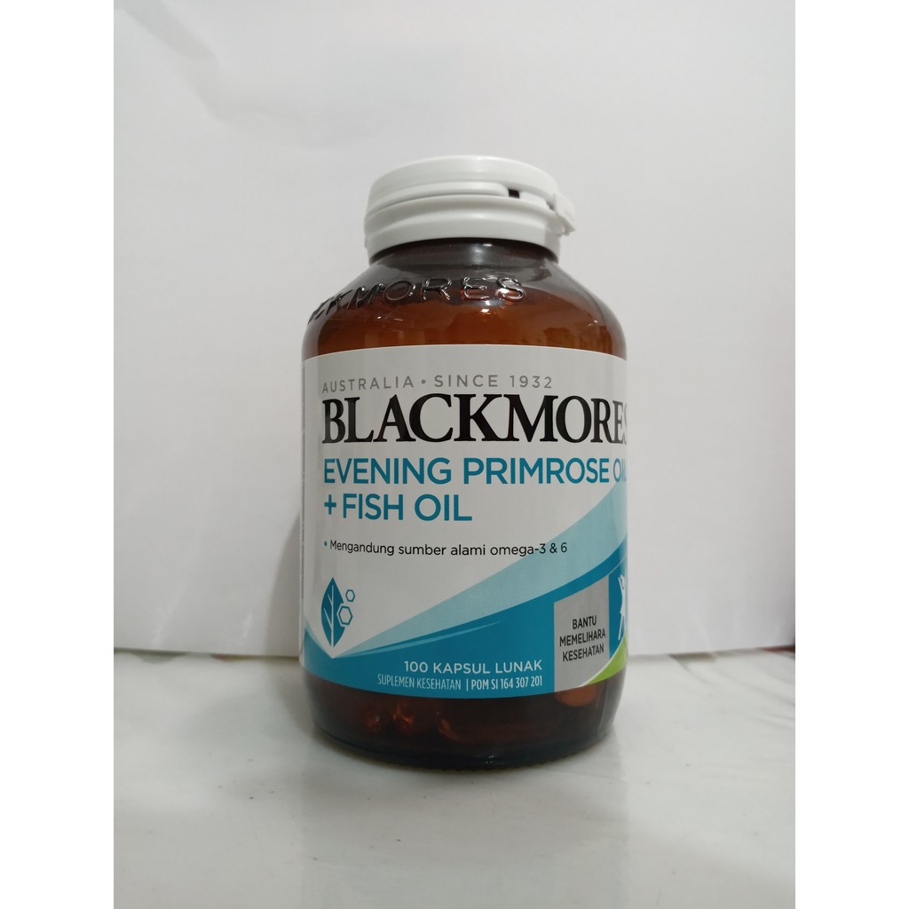 Jual Blackmores evening primrose oil + fish oil isi 100 tablet