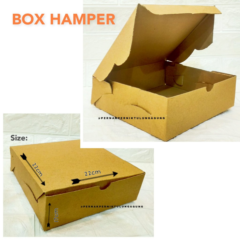 Jual Box Hampers / Kotak Hampers / Kotak Coklat / Dus Hampers | Shopee Indonesia