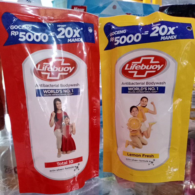 Jual Lifebuoy Body Wash Refil 90ml Shopee Indonesia