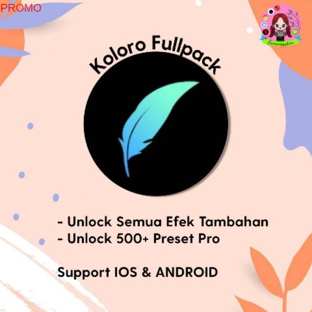 Jual 10000 PReset Light Room Koloro Pro IOS & ANDROID koloro Preset