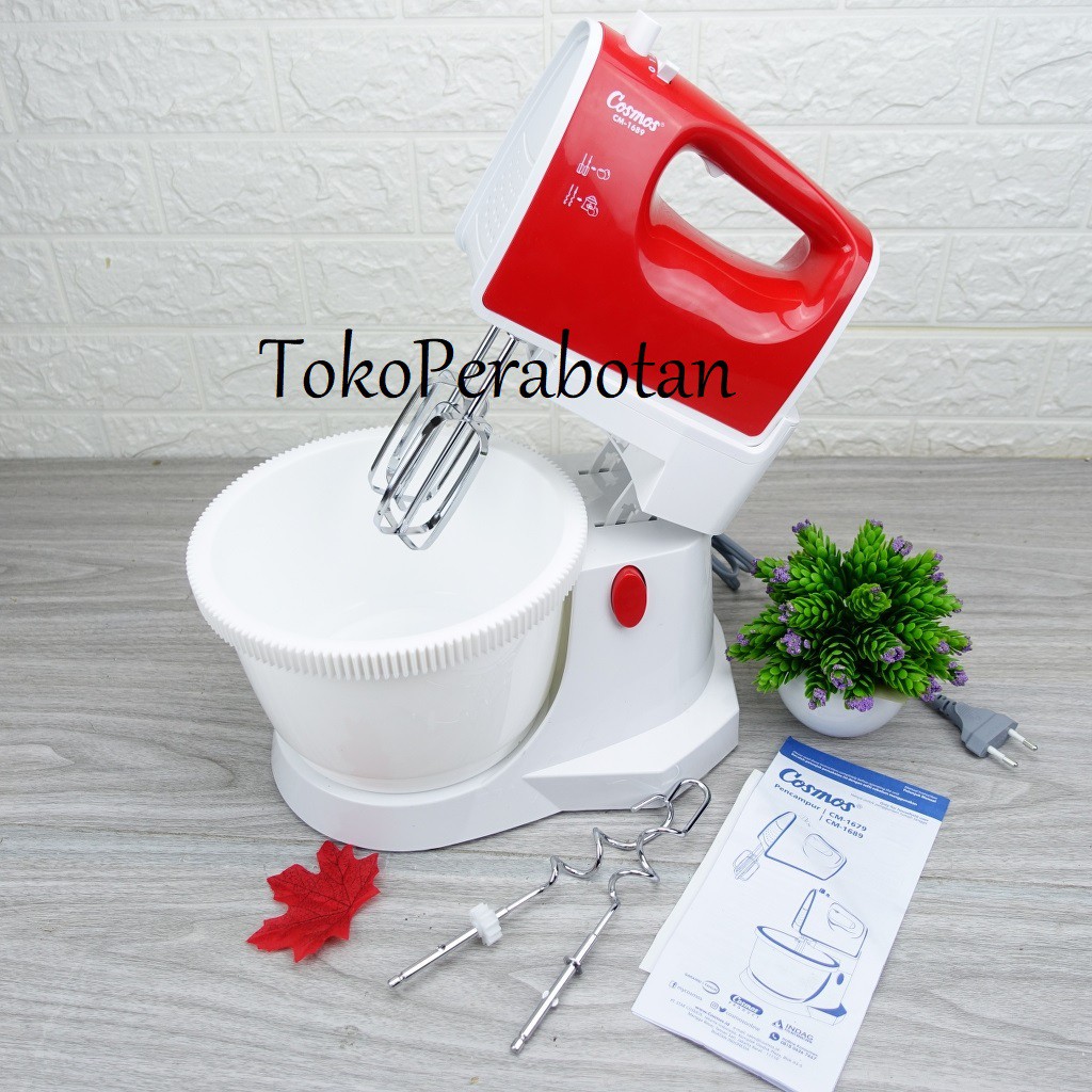 Jual Stand Mixer Cosmos CM1689 / Pencampur Adonan / Mixer Kue Shopee