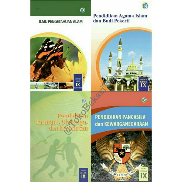 Kelas 9 IX Revisi 2018 terupdate Buku Paket Sekolah SMP