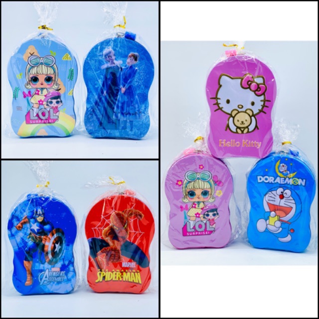 Celengan Kaleng Celengan Gembok Motif Fancy Shopee Indonesia