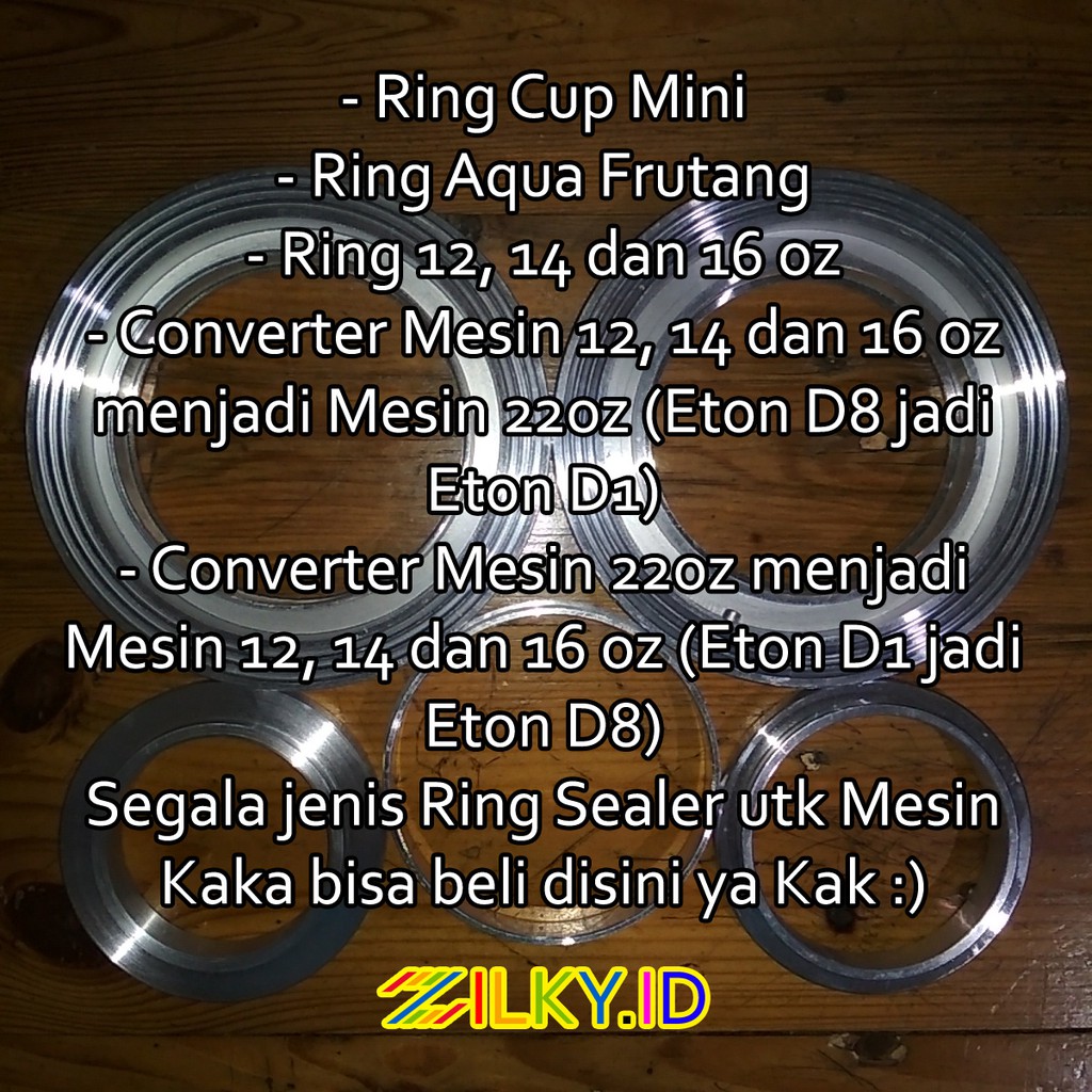 Jual Ring Sealer Tutup Cup Kecil Mini 50ml 60ml 65ml Agar Ager Puding