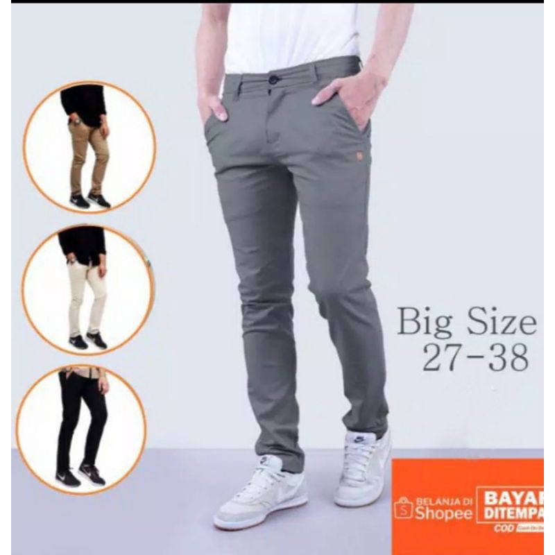 celana panjang cinos slimfit yg lagi ngehits Shopee Indonesia