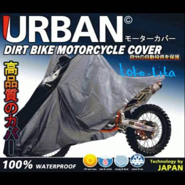 Jual Cover Motor Urban Dirtbike Extra Jumbo buat XMAX, MOGE, TRAIL