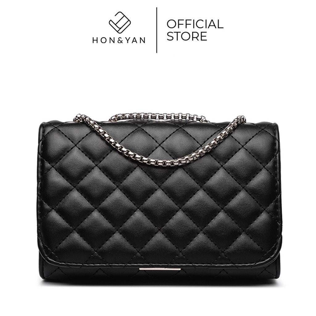 [HONYAN] Tas Bahu Wanita Impor Tali Rantai