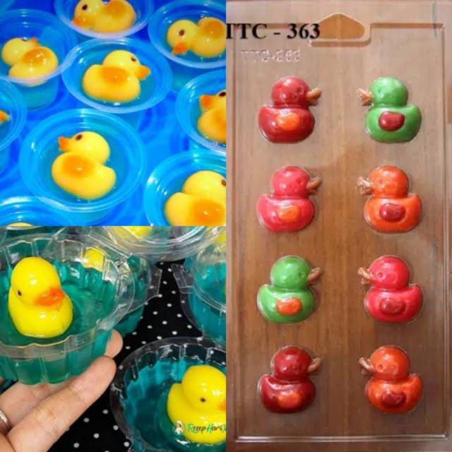 Cetakan Bebek 3d cetakan puding bebek Shopee Indonesia