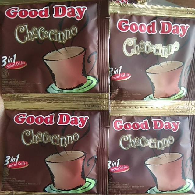 Jual Good Day Coklat Chococinno 3In1 Instan Coffee | Shopee Indonesia