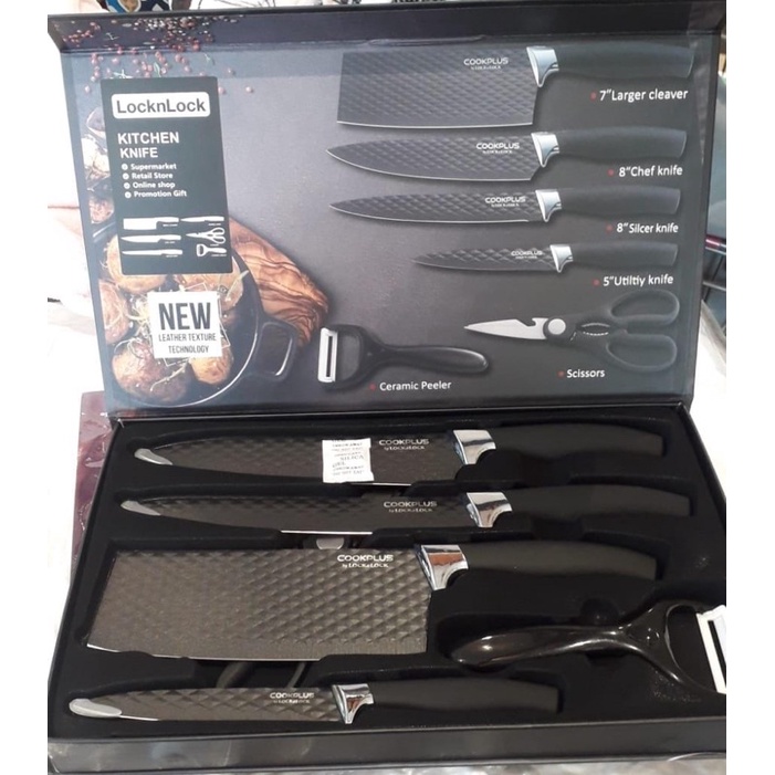 Jual Knife set lock n lock (pisau set) Shopee Indonesia