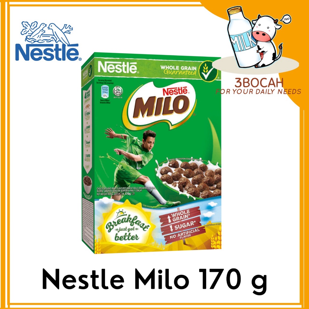 Jual NESTLE Milo Cereal Balls 170g Sereal Breakfast 170gr Shopee