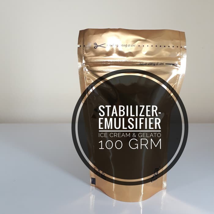 StabilizerEmulsifier Ice Cream & Gelato 100grm Shopee Indonesia