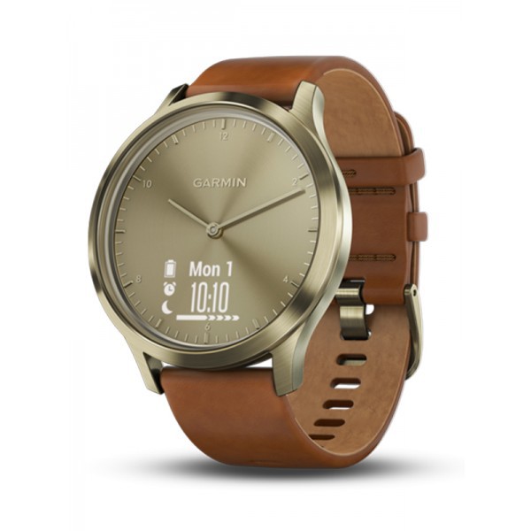 Jual Garmin Vivomove Hr Premium Gold | Shopee Indonesia