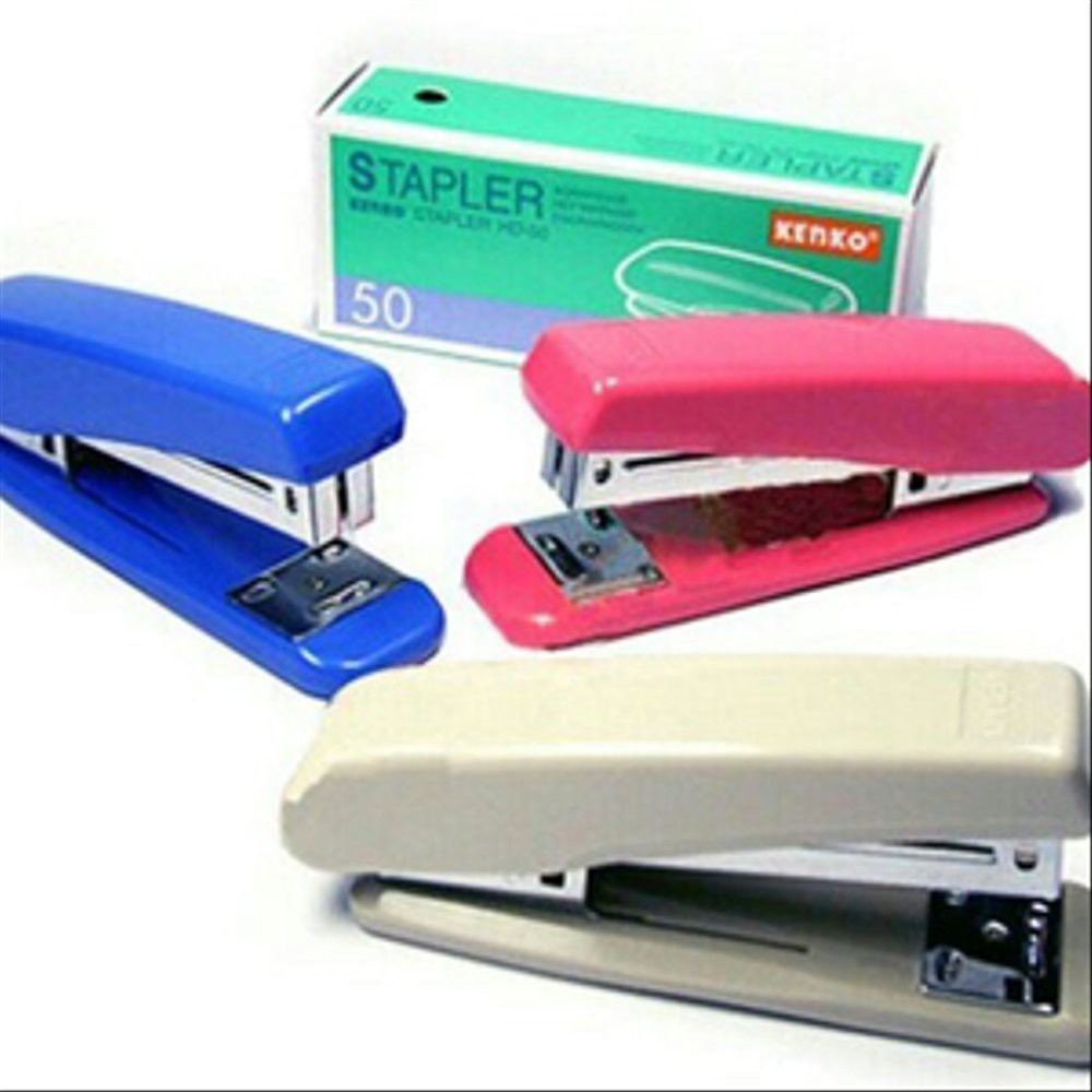 Stapler / Staples / Hekter Besar KENKO/JOYKO HD50 Warnawarni Shopee