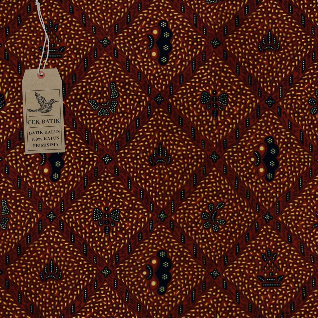 Jual Kain Batik - Motif Batik Sidomukti Classic (Coklat) | Shopee Indonesia