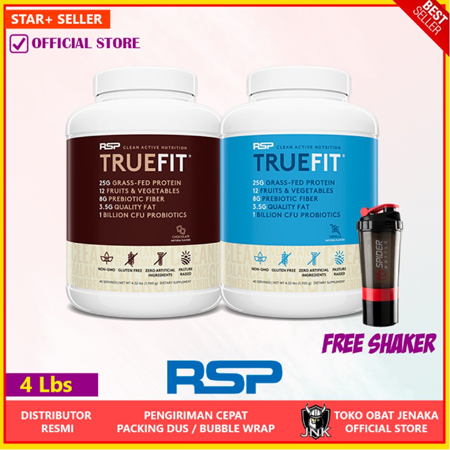 Jual RSP True Fit Truefit 4 lbs Meal Replacement Whey Protein