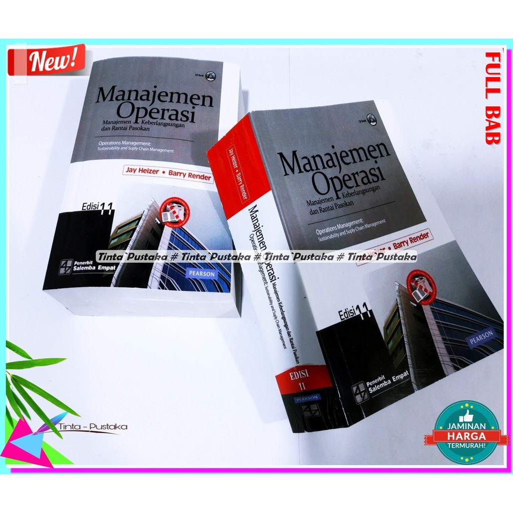 Manajemen Operasi Edisi 11 Jay Haizer. Barry Render Shopee Indonesia