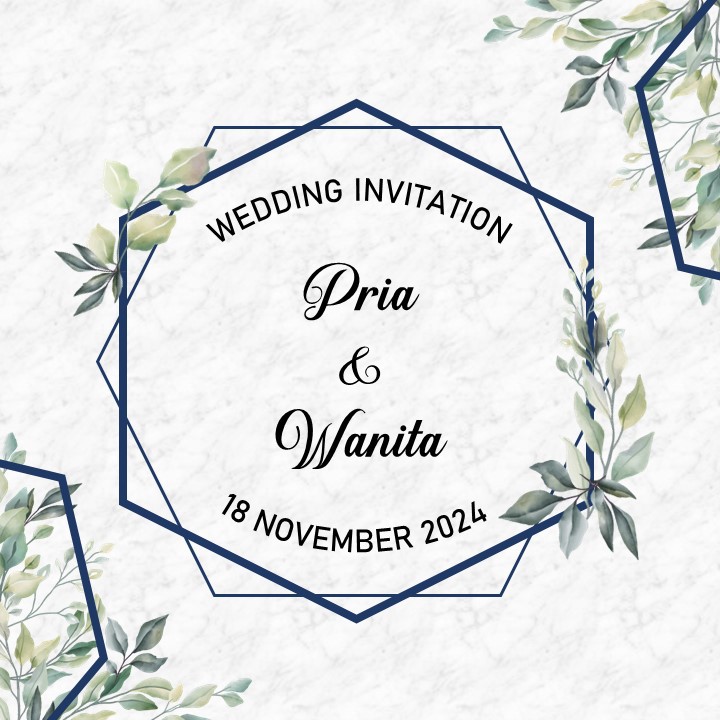 WV001 VIDEO UNDANGAN DIGITAL PERNIKAHAN & TEMPLATE VIDEO UNDANGAN