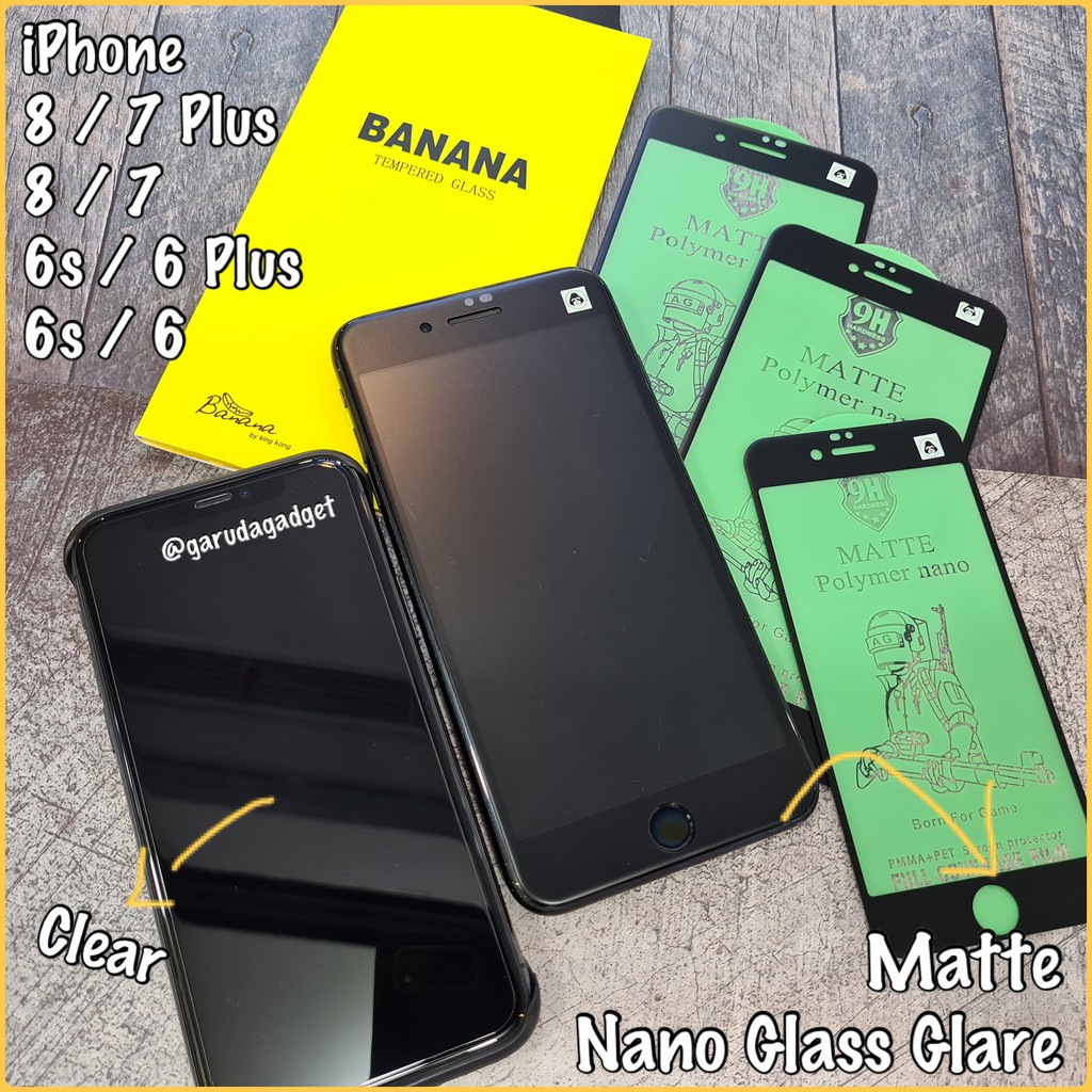 Beza Antara Tempered Glass Dan Nano Screen Protector