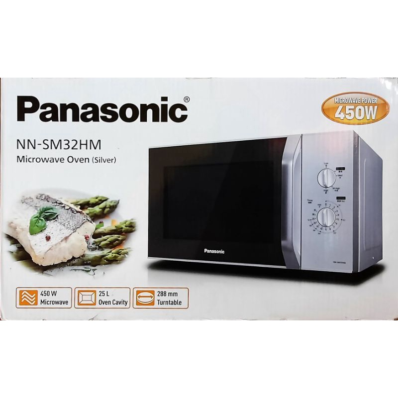 Jual Microwave Oven Panasonic 25 Liter NNSM32HMTTE (SILVER) Shopee