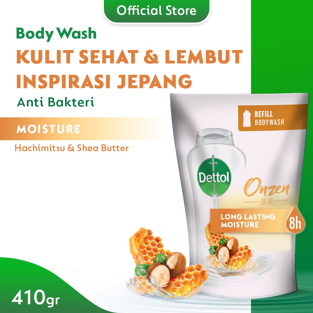 Jual Dettol Onzen Body Wash 410ml Shopee Indonesia