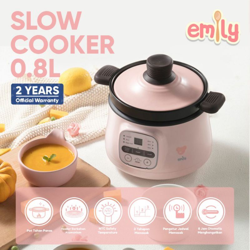 Jual Emily Slow Cooker 0,8L Shopee Indonesia