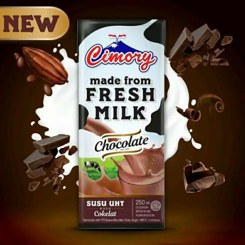Jual Cimory Susu Uht 250Ml Rasa Cokelat/Kotak | Shopee Indonesia