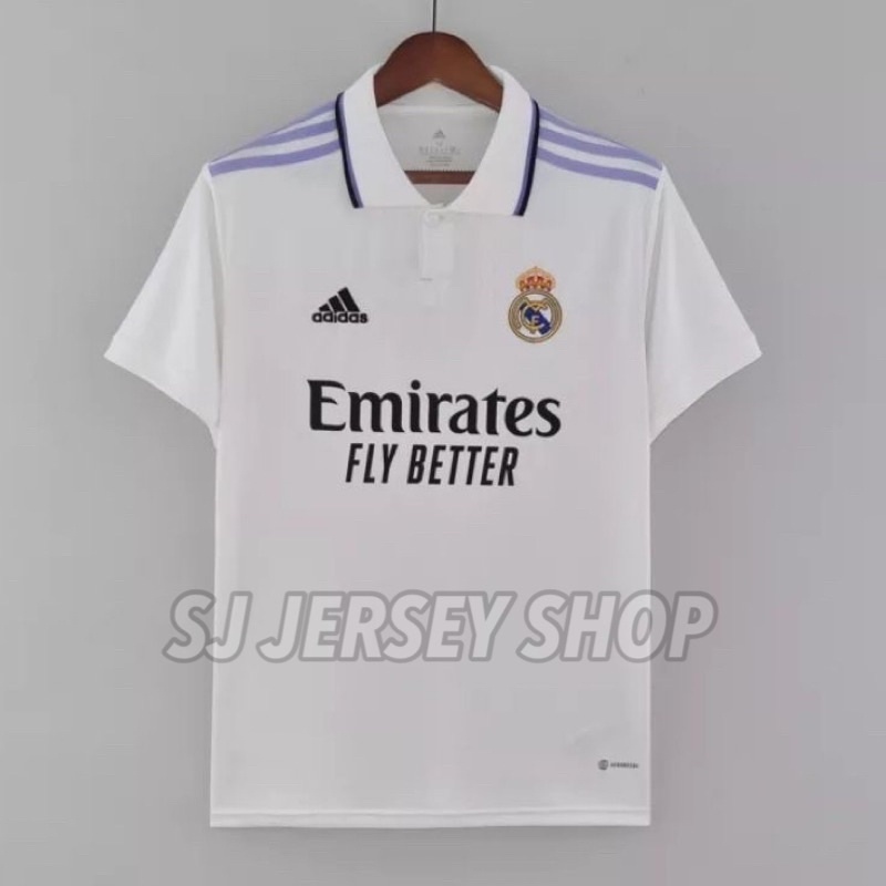 real madrid 2023 Jual (Bisa Cod) Jersey Real Madrid Home 2022 2023 Grade Ori Official Baju Madrid 2022 2023 Indonesia|Shopee Indonesia