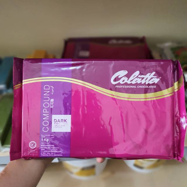 Jual Colatta Dark Compound 1Kg / Coklat Colatta Chocolate | Shopee Indonesia