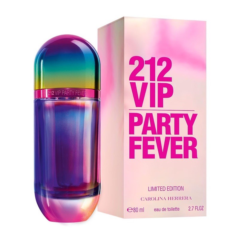 Jual Parfum Original Eropa Carolina Herrera 212 Vip Party Fever For Women Edt 80Ml Parfume Wanita Indonesia|Shopee Indonesia