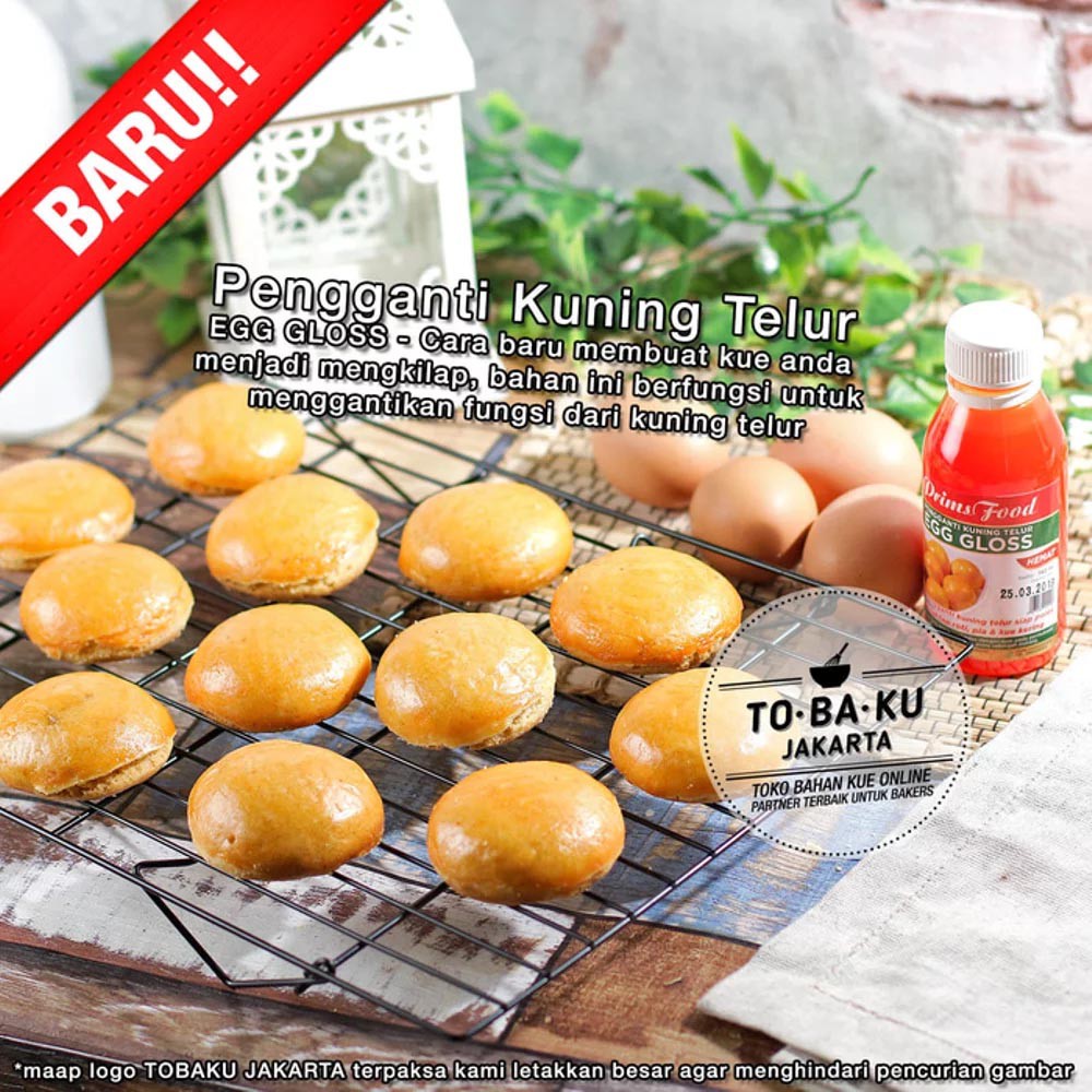 Bahan Dasar Kue Nastar / Pengganti Kuning Telur / Pengkilap Roti