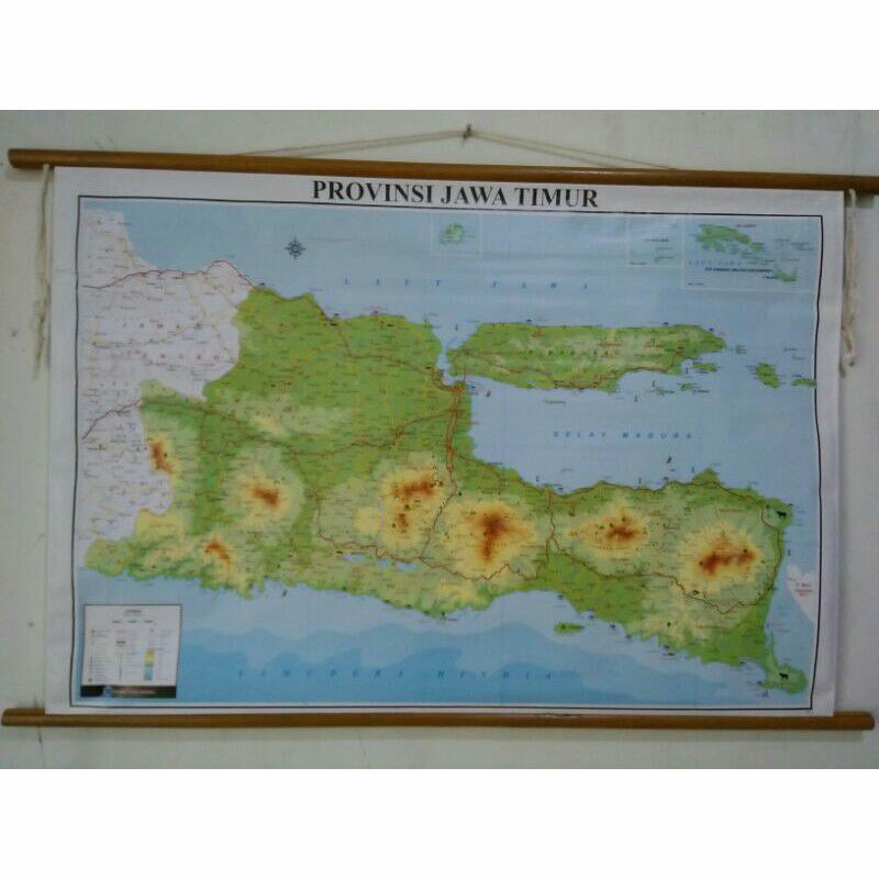 Jual Peta Propinsi Jawa Timur Bingkai 100% Original Indonesia|Shopee Indonesia