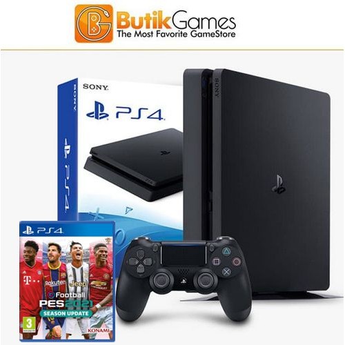 Jual Sony Ps4 Slim Playstation 4 Slim 500Gb + 1 Game - Pes 21 | Shopee Indonesia
