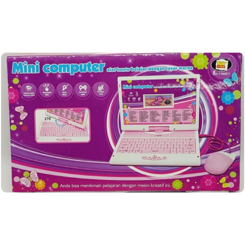 Jual Mainan Laptop Pink 150 Fungsi, Layar Warna, Mainan Edukasi. #Mainanlaptop #Mainananak #Mainananak | Shopee Indonesia