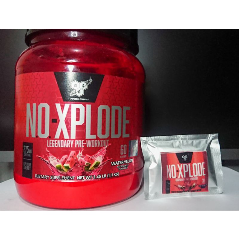 Jual Pre Workout No Xplode Sachet 1X Serving | Shopee Indonesia