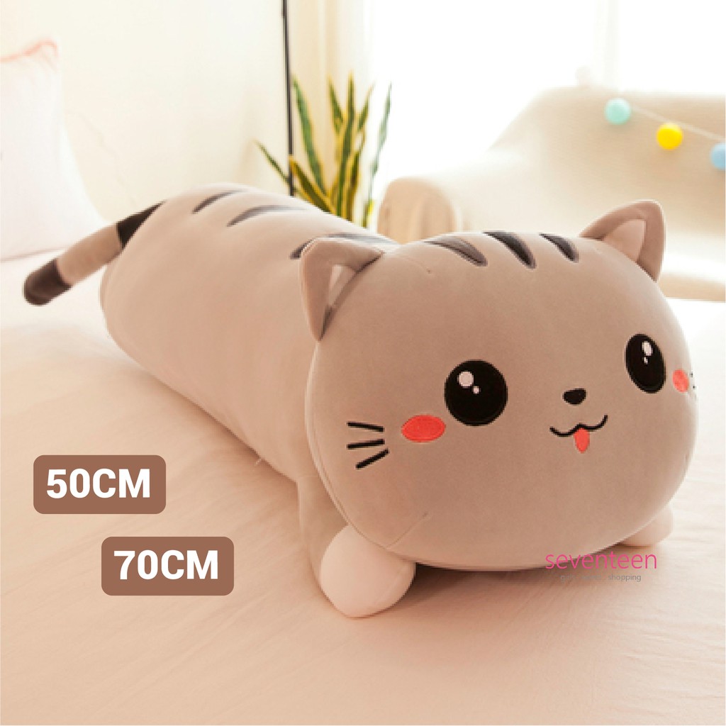 Boneka Kucing Guling Guling boneka baru