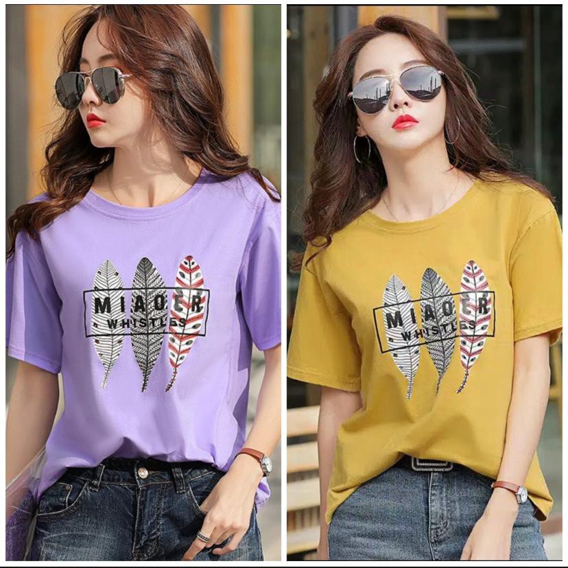 Jual KAOS OBLONG WANITA BAJU DISTRO CEWEK ATASAN WANITA MURAH LENGAN