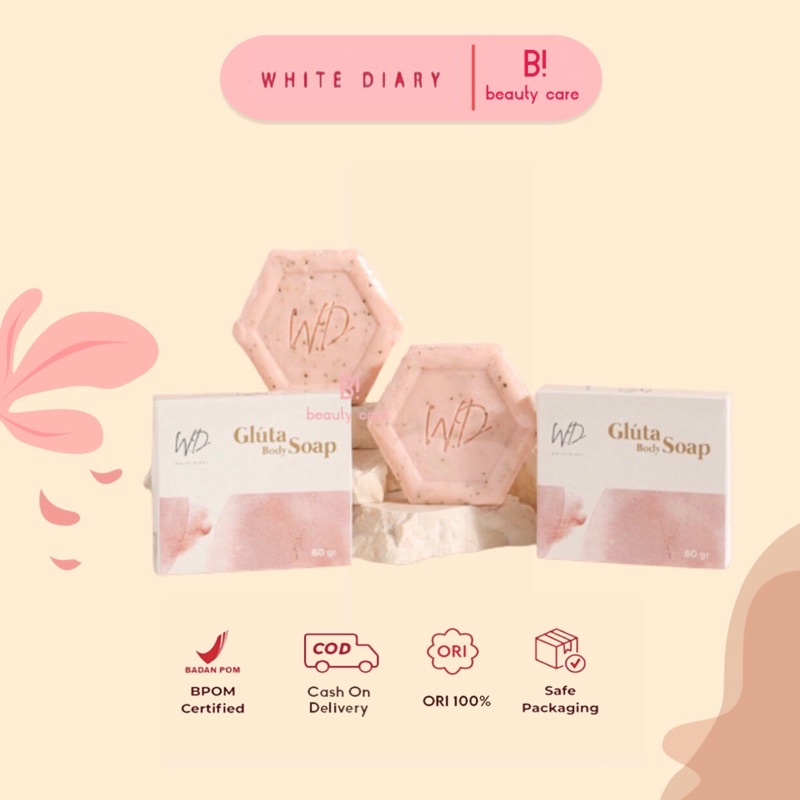 Jual Gluta Body Soap by White Diary Shopee Indonesia
