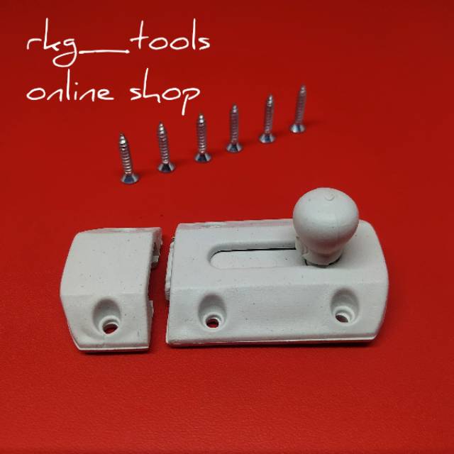 Slot Grendel Selot Pintu PVC Kamar Mandi Shopee Indonesia