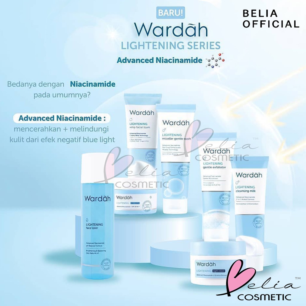 BELIA WARDAH Lightening Series Day Night Cream Face