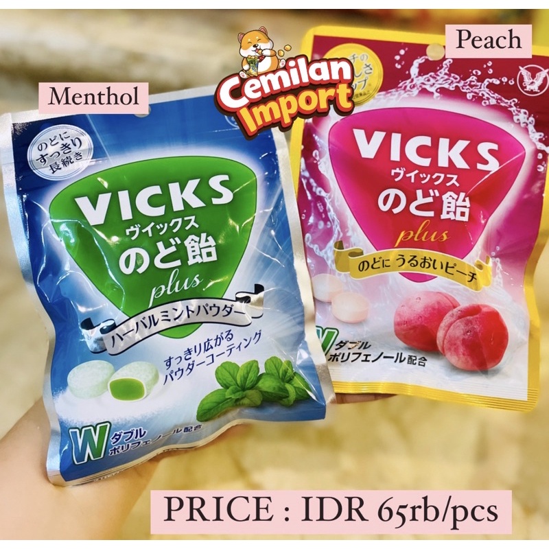 Jual Vicks Japan Sore Throat Candy Shopee Indonesia