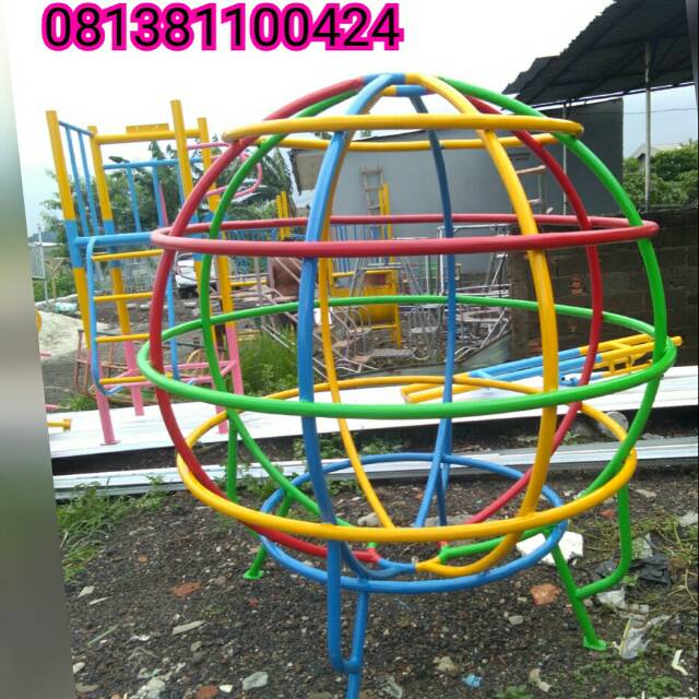Jual Mainan Anak Bola Dunia Panjatan Playground Taman Free Ongkir Jkt Dn Bekasi | Shopee Indonesia