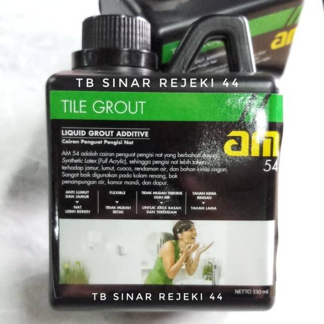 AM 54 / AM54 Cairan Liquid Penguat utk Semen Warna Pengisi Nat Keramik