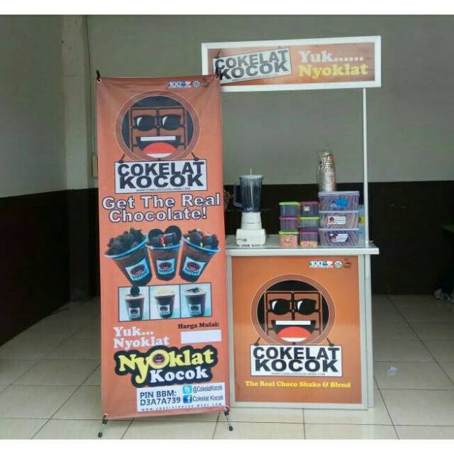 Jual Paket Usaha Lengkap Franchise Minuman Coklat Nyoklat Kocok Murah Bisa Custom Pake Nama Merk Sendiri | Shopee Indonesia