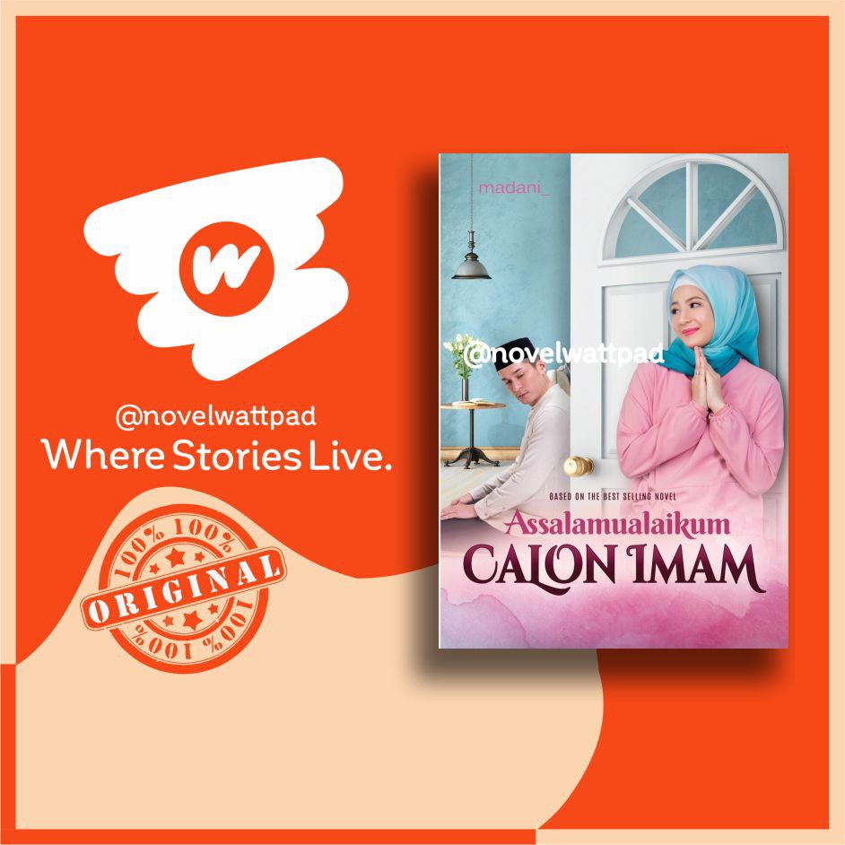 NOVEL ASSALAMUALAIKUM CALON IMAM (COVER MOVIE) MADANI