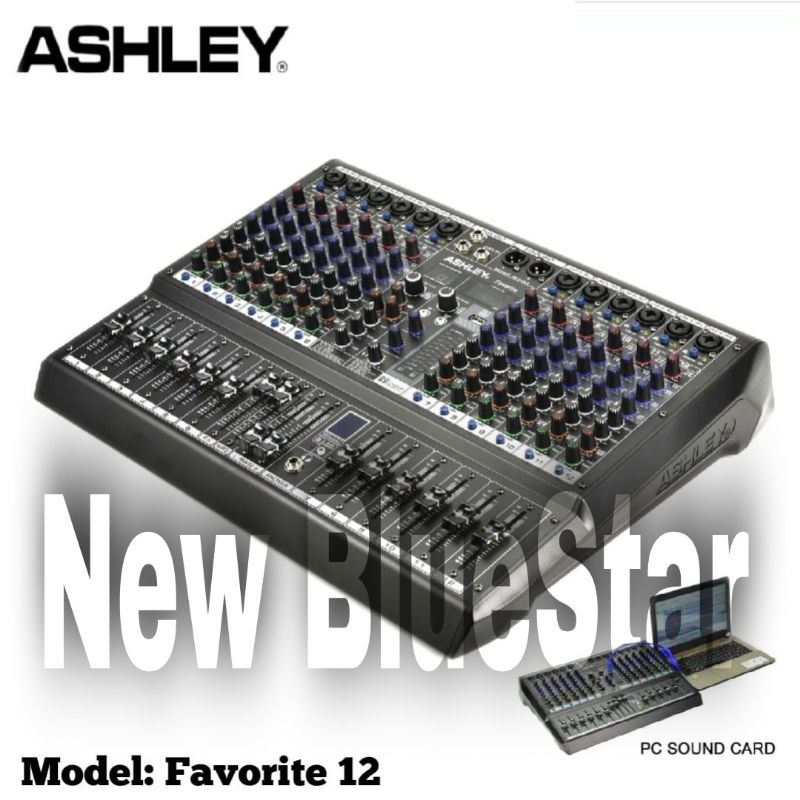 Jual Mixer Audio Ashley Favorite 12 Original 12 Channel USB Interface